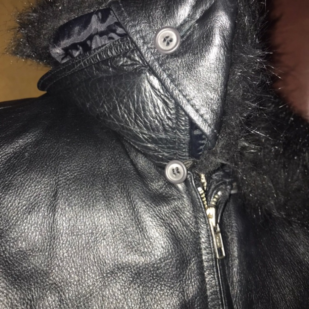 Leather Limited black women’s jacket - Picture 5 of 6